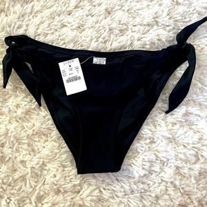 *NWT* J. CREW Black Bikini Bottoms